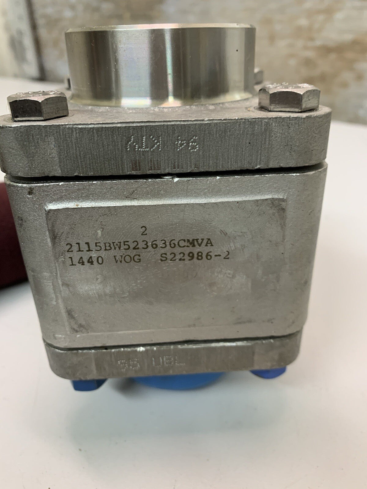 TBV 2115BW523636CMVA 1440 WOG 2” Ball Valve S22986-2