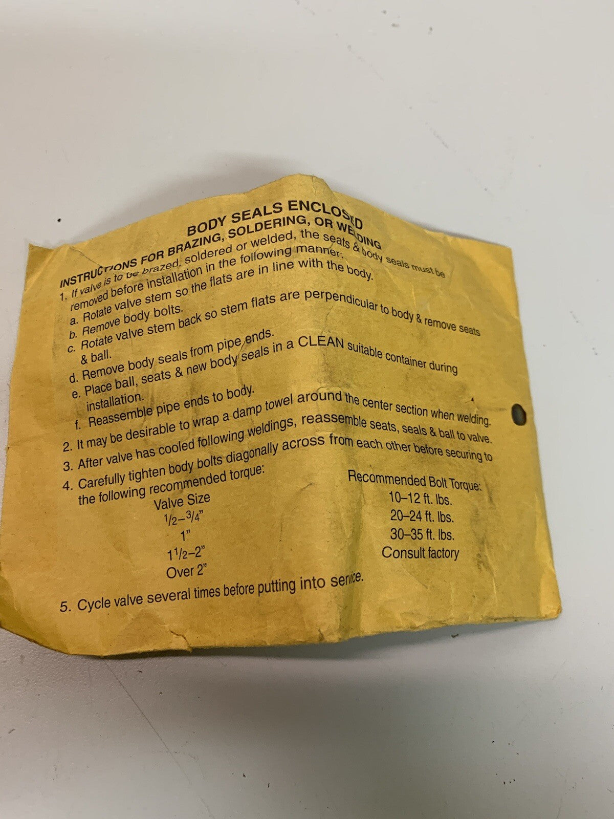 TBV 2115BW523636CMVA 1440 WOG 2” Ball Valve S22986-2