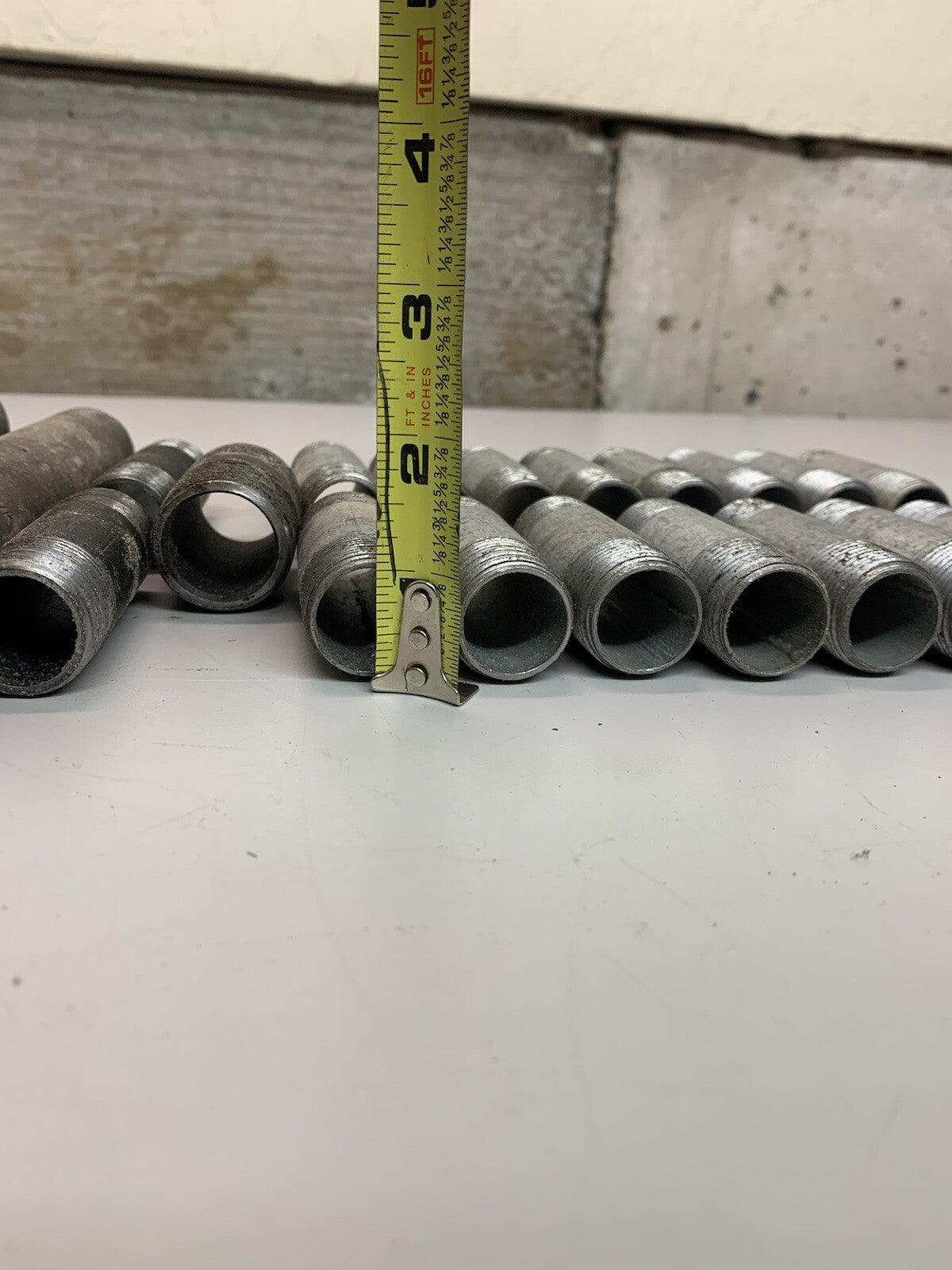 Multiple Sizes of Steel Conduit Barrel Nipples A/SA106B (21 Pack)