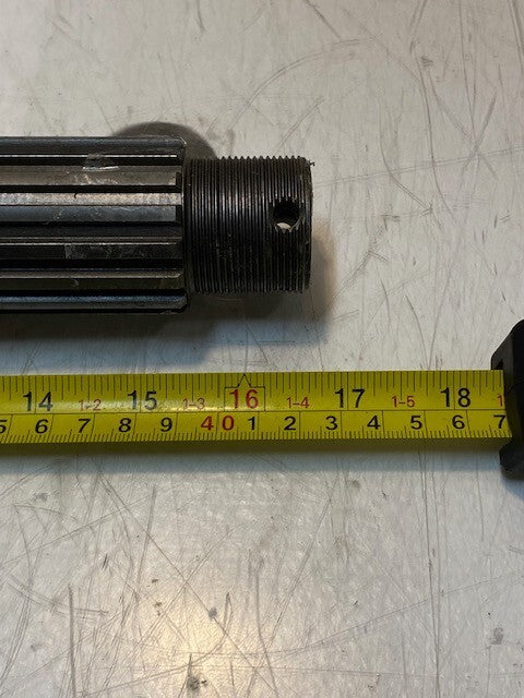 Driveshaft 16-3/4" Long 35mm Thread 44mm 16-Spline 40mm Shaft 64mm OD