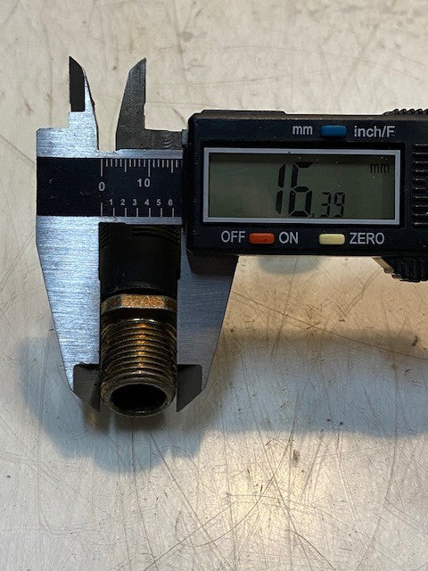 8 Quantity of Oil Drain Valves with Caps 2-5/8" Long 16mm Thread 23mm OD (8 Qty)