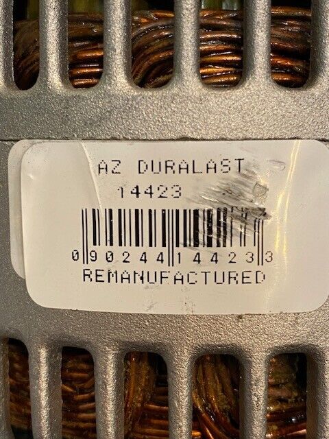 AZ Duralast Reman Alternator 14423