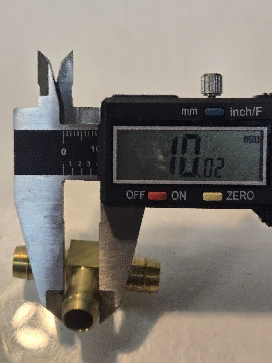 5 Quantity of Couplings Co. 1/2 Poly Tee P125F | 376654 | 720807612588 (5 Qty)