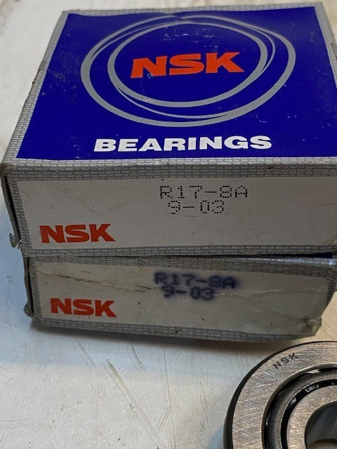 2 Quantity of NSK Steering Knuckle Pivot Bearings R17-8A | 9-03 (2 Quantity)