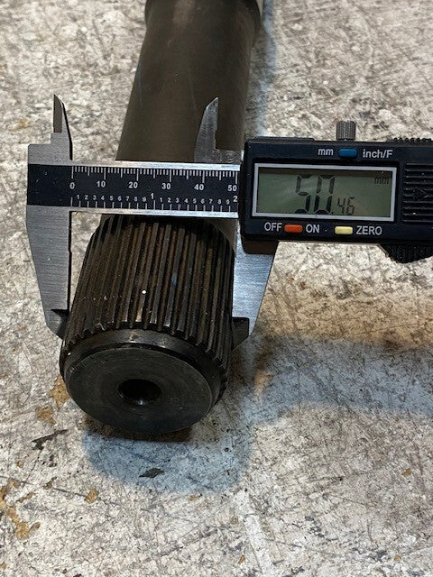 Drive Shaft 26" Long 46mm OD 50mm 39-Spline End 15401-002 | H953