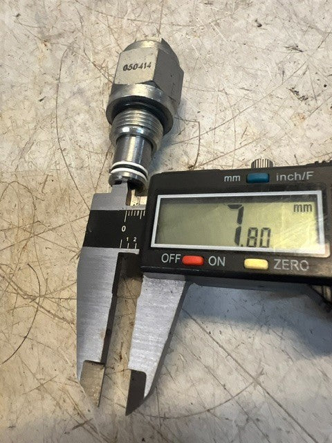 Pilot-Operated Pressure Relief Cartridge Valve RVPS-08 N-S-O 30/30 050414