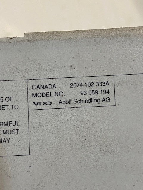 VDO Adolf Schindling AG Vacuum Pump for Audi 93059194 | 8LO862257N