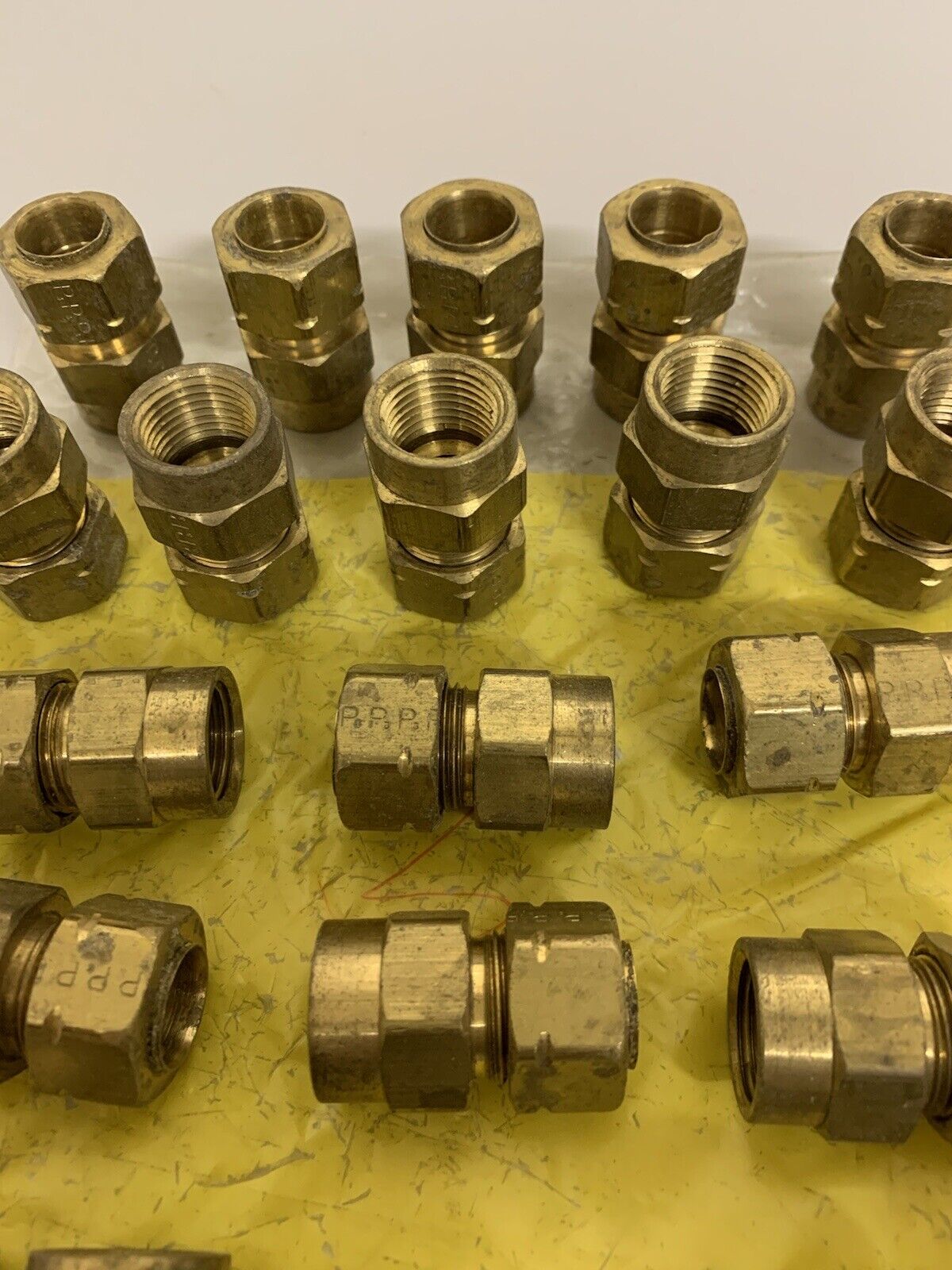 20 Pack of P3 Brass Compression Fittings Thread Size M16-1.5