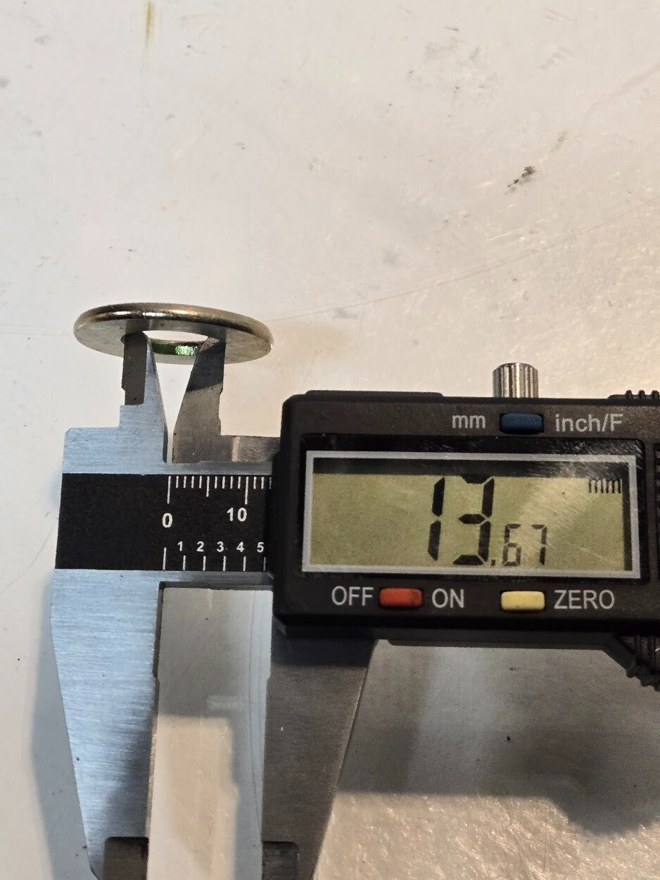 Howe Precision Ball Joint | 53.55mm Diameter 4-3/4" Length 12.5mm Threaded End