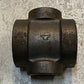 Cast Iron Cross Fitting 1 x 1x 1-1/2 x 1-1/2 | 3-1/2" Long 3-1/4" Wide