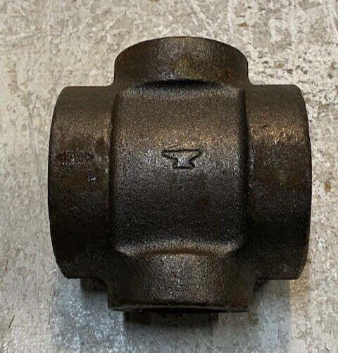 Cast Iron Cross Fitting 1 x 1x 1-1/2 x 1-1/2 | 3-1/2" Long 3-1/4" Wide