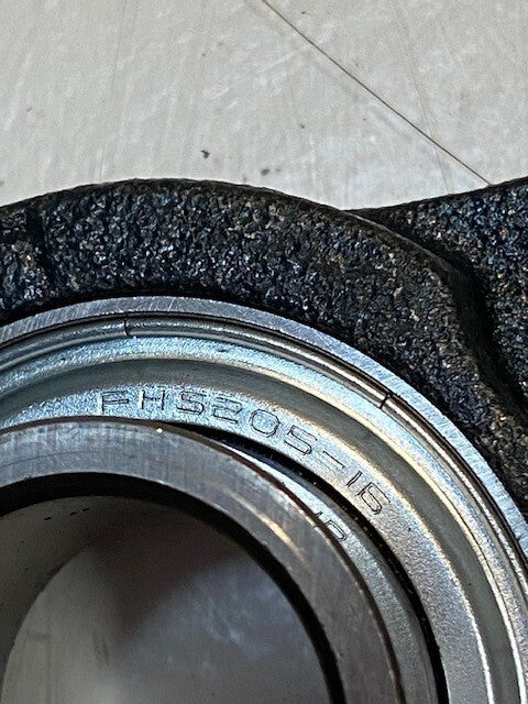 Peer Bearing LF205 FHS205-16 2-Bolt Flange Unit 25mm Bore 10mm Bolt Holes