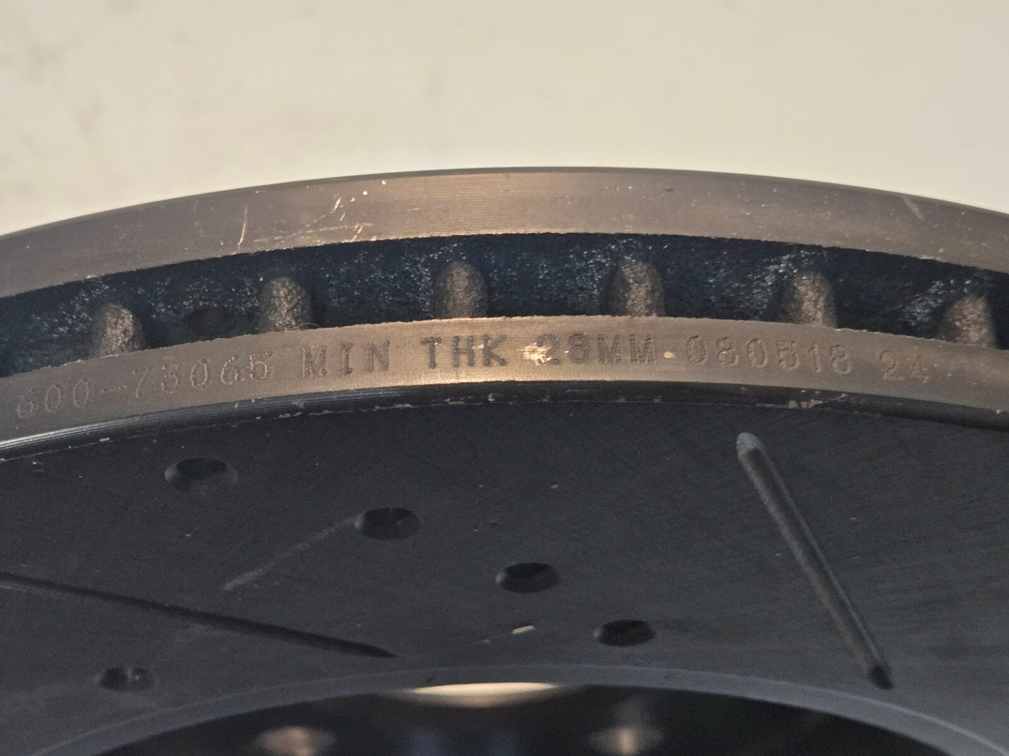 Drilled and Slotted Brake Rotor 600-73065 | 5x4.5 Bolt Pattern | 080518 24