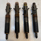 4 Quantity of Delphi 2645K011 Fuel Injectors 5-1/4" Long 12mm Thread (4 Qty)