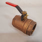 United Brass 2" Threaded Ball Valve 200Lbs WSP | 400Lbs W0G