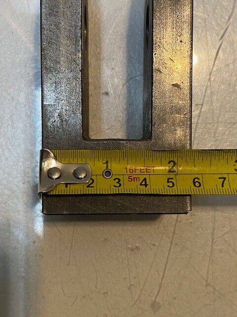 YOKE A070002TD 19mm Pin Hole 24mm Bore 4" H 2-1/4" L 2" W