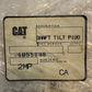 Caterpillar CAT Shaft Tilt Pivot 1055885 | 5-1/8" Long 19mm OD