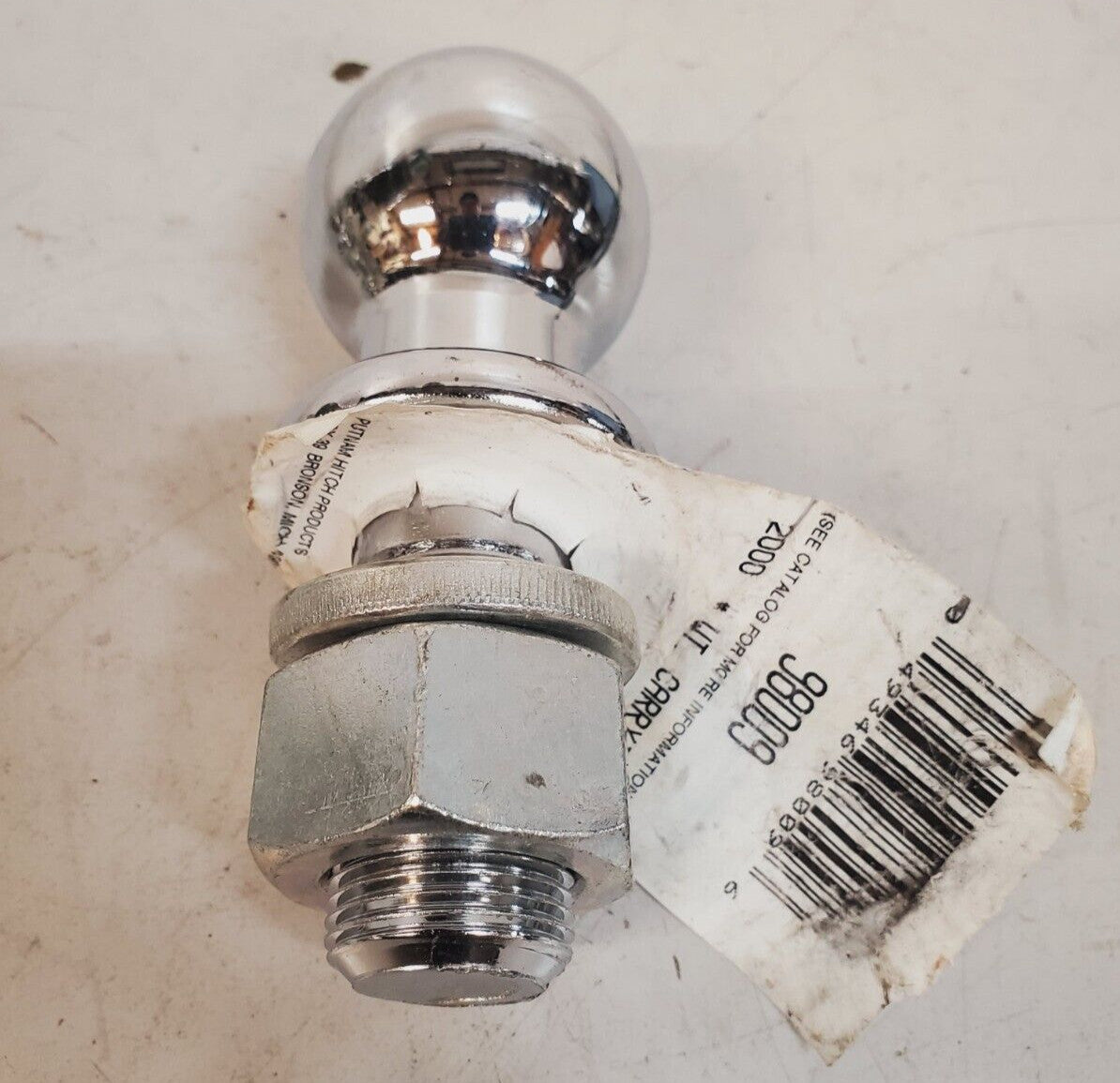 3 Qty of Putnam Trailer Hitch Balls 1-7/8” | 2000 Lb | 98002 98003 98009 (3 Qty)