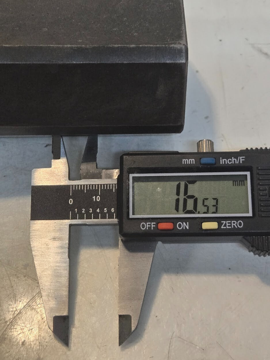 Shaft Adapter 2-1/4" 16 Spline to 2 inch Hex | 14-3/4" Long 3-3/4" Diameter