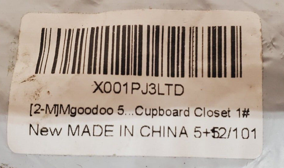 5 Packs of 5 Units of Mgoodoo Furniture Handle Knobs Closet X001PJ3LTD (25 Qty)