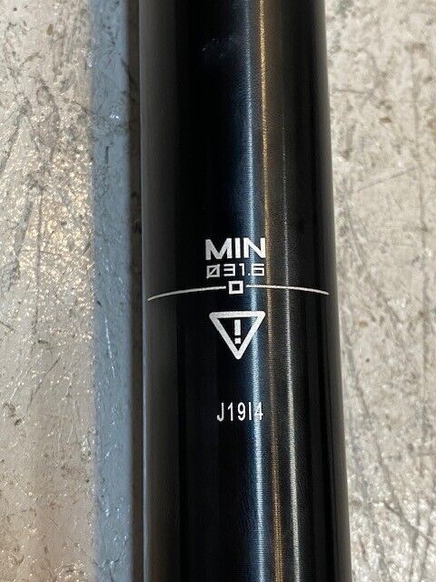 Min 31.6 J1914 Seatpost Dropper 8-10N.m 18" Long