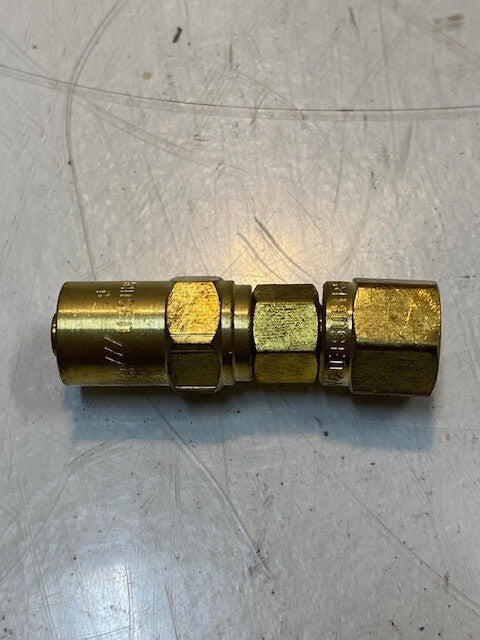 7 Quantity of Hansen B1-N5 Brass Compression Coupler Fittings (7 Quantity)