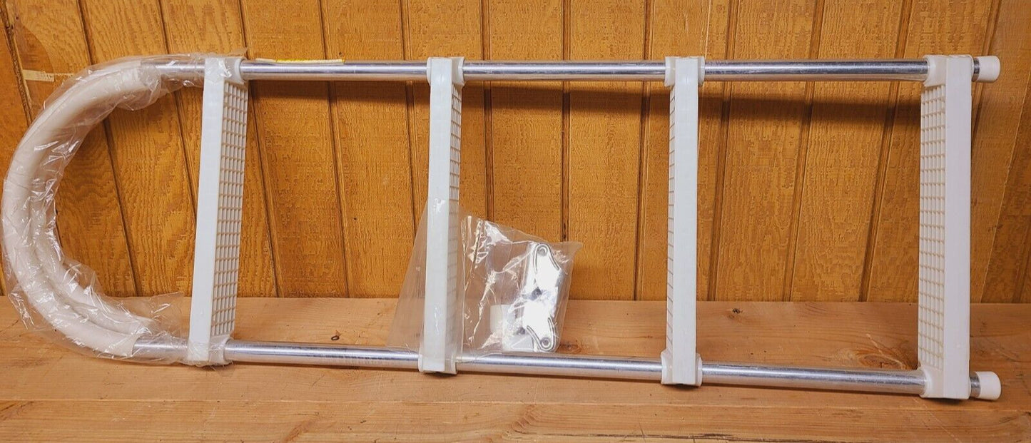 Garelick Gunwale EEz-In Hook 11" 4-Step Ladder 05041