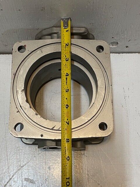 Housing Valve 113mm (4-7/16") Bore 4-7/8" Tall 8" Long 6-1/4" Wide