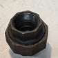 10 Quantity of Flagg 250 1-1/2 Inch Black Pipe Unions | 3-1/4" Hex Nut (10 Qty)