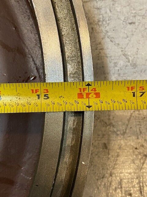 C.D.S. 827707 Brake Drum 16-1/8" OD 113mm Bore