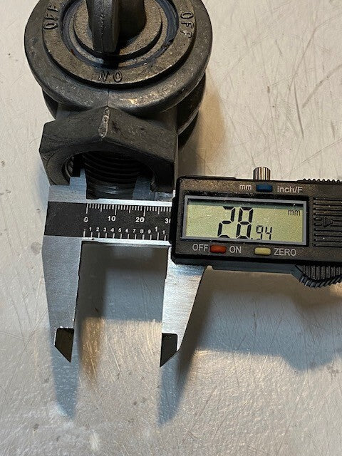 2 Qty of Full Port Aluminum Gas Valve Handles 500 Series 0.5 Psig Max (2 Qty)