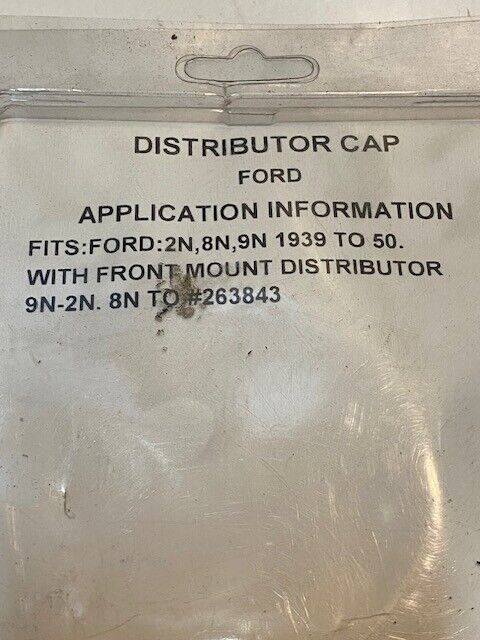 Tractor Supply 023659 Distributor Cap for Ford 2N, 8N, 9N 1939-50