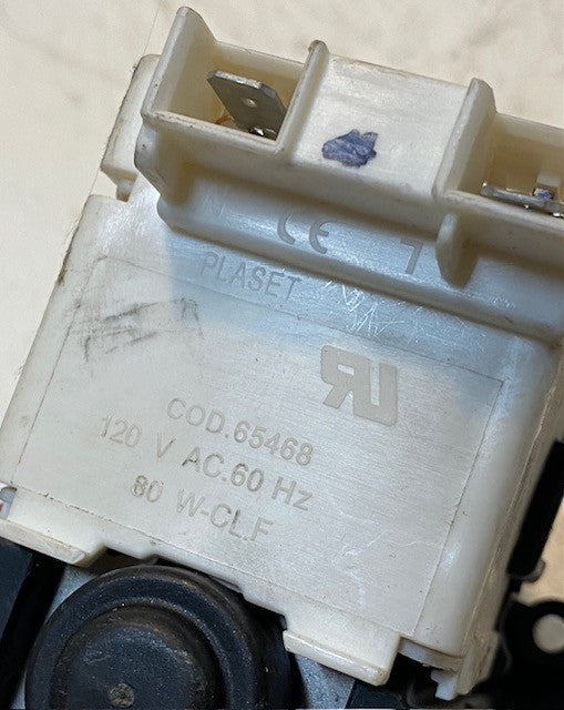 RJ COD 65468 Washing Machine Drain Pump & Motor Assy 120V AC.60 Hz | 21C-02-2010