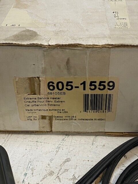 Hotstart Tank Heater CNT-151B Napa 605-1559, 68105ES