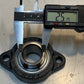 Peer Bearing LF205 FHS205-16 2-Bolt Flange Unit 25mm Bore 10mm Bolt Holes