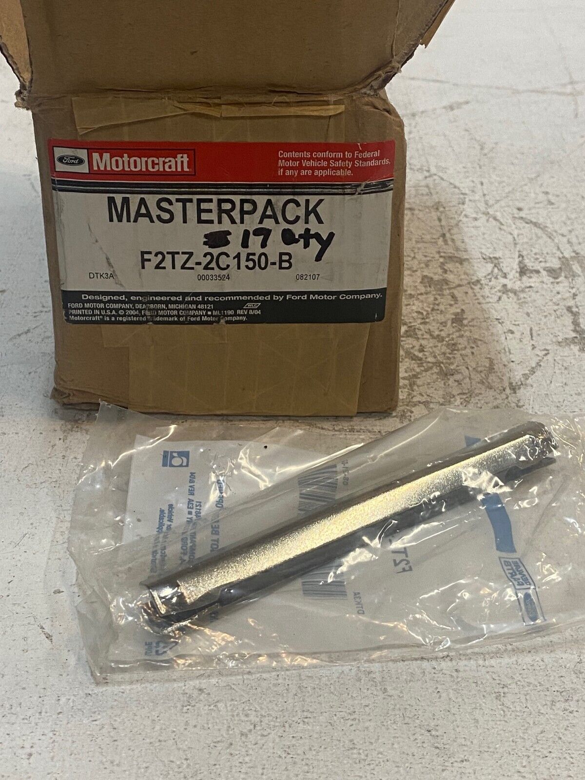 19 Quantity of Motorcraft Masterpack Caliper Pins F2TZ-2C150-B (19 Quantity)