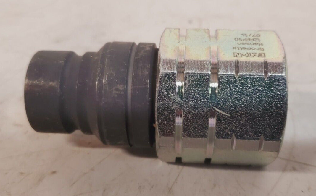 Eaton Hansen Steel Hydraulic Quick Connect Hose Coupling 1/2" | 12FFP50