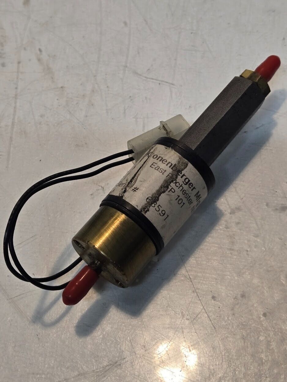 Kronenberger Mfg Solenoid FP101 | Serial 68591| 5" Long 14mm Hex Shaft
