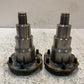 2 Quantity of Spindle Shaft Assemblies 7" Tall 25mm Thread End 64mm OD (2 Qty)