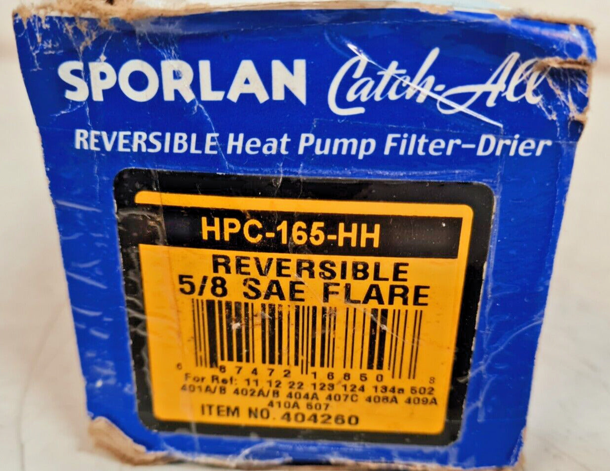 Sporlan Reversible Heat Pump Filter Drier 404260 | HPC-165-HH