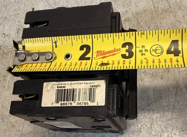 Eaton BR340, Overload Protection 3 Pole *Damaged See Pictures & Untested*