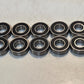 10 Quantity of Peer Ball Bearings SR8 | 1-1/8 in OD x 1/2 in Bore (10 Qty)
