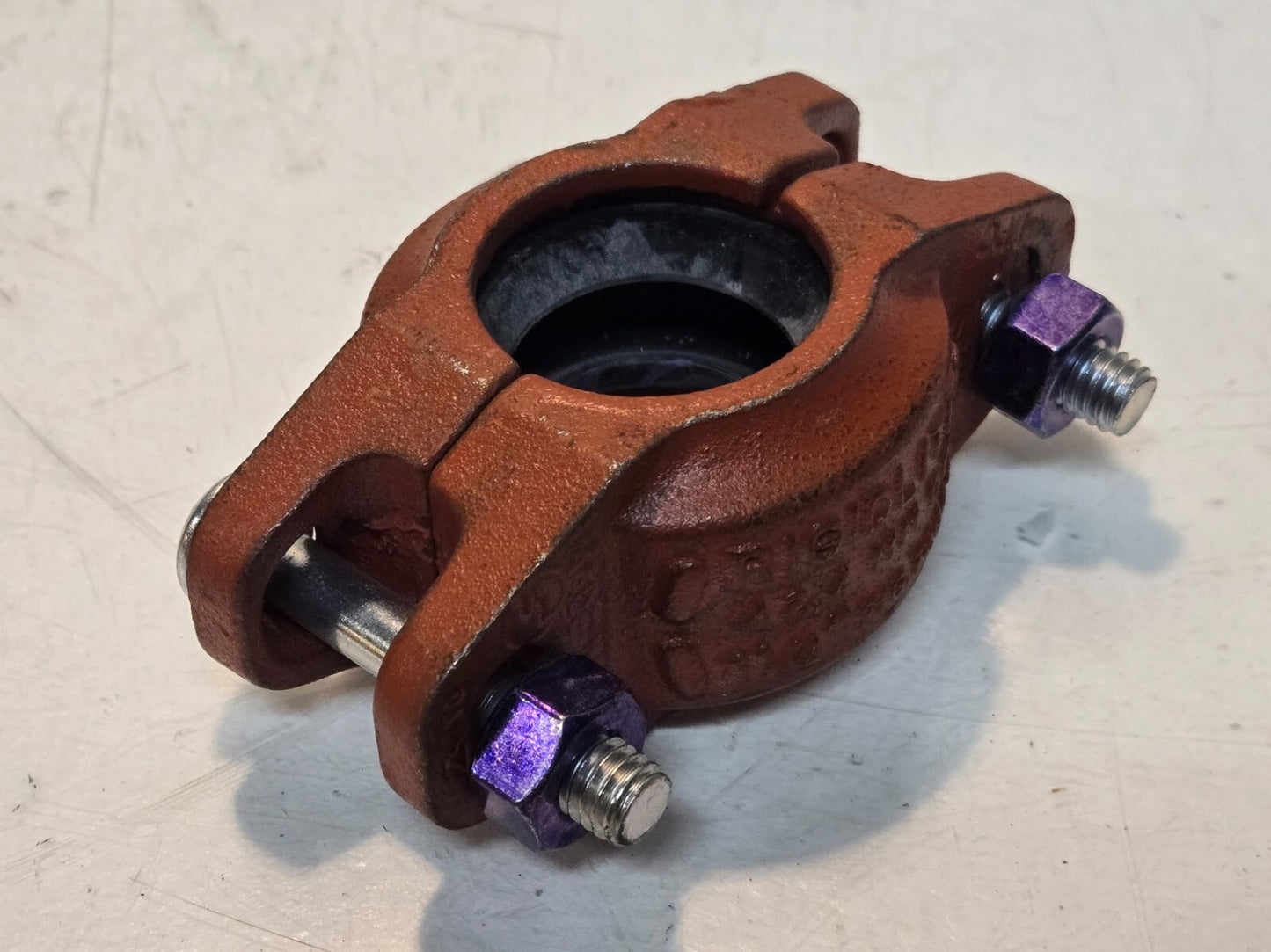 3 Quantity of Rigidlite 1 1/4" Grooved Couplings Fig. 7400 42.4mm (3 Quantity)