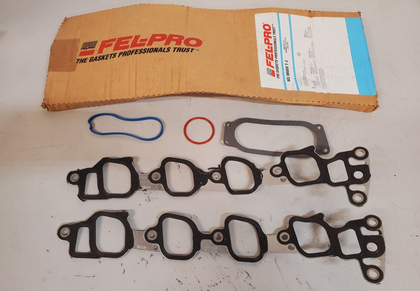 Fel-Pro Engine Intake Manifold Gasket Set MS 98008 T-3