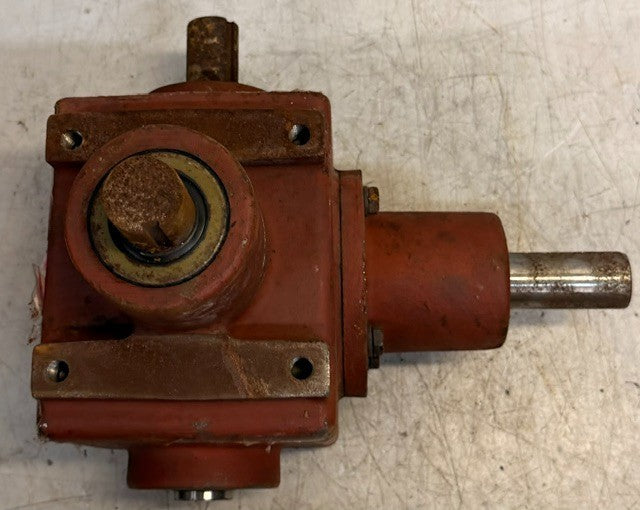 Cast Iron Right Angle Industrial Gear Drive Box 1484 Mehanical Power Unit