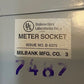 Milbank Series U-125 Type 3R Enclosure Meter Socket