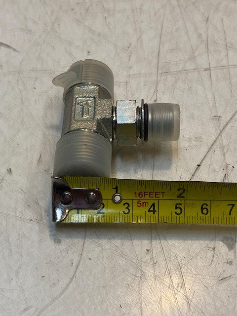New Holland 86025458 Hydraulic Connector 2-1/4" Long 1-3/4" Wide