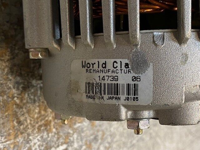 World Class Reman Alternator 14739