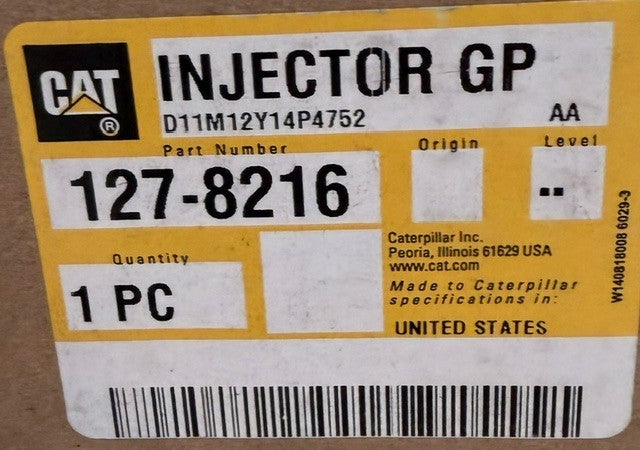 Caterpillar Mechanical Fuel Injector Group Model 127-8216 For Diesel Engines