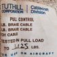 Tuthill Cablecraft Division Pull Control Brake Cable 1500LB